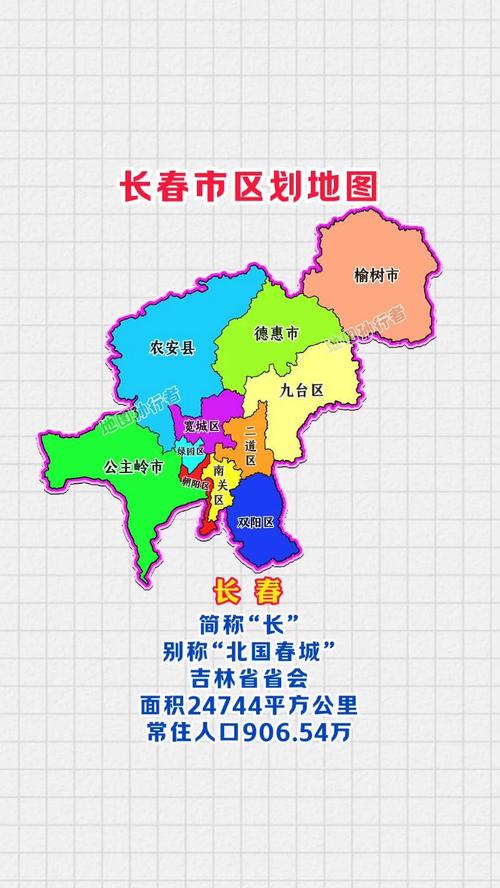 長春市地圖高清全圖，探索城市的新視角，長春市高清地圖全圖，城市探索新視角
